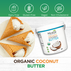 Miracle Palm Organic Coconut Butter - 1 Gallon