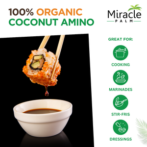 Miracle Palm Organic Coconut Liquid Aminos - 1 Gallon