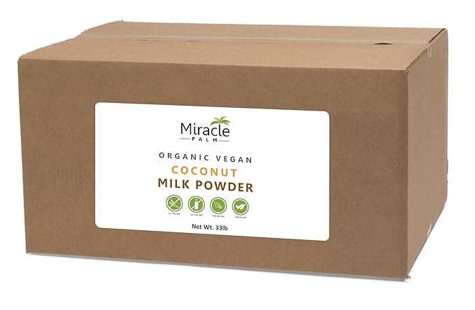 Miracle Palm Organic Coconut Milk Powder - 33Ibs Bag in Box