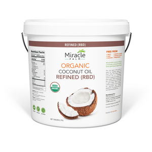 Organic RBD Coconut Oil (1 Gallon) - Tasteless