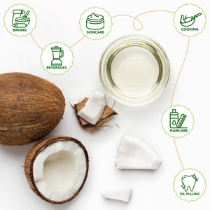 Organic Naturally Refined Coconut Oil (RBD) Tasteless 5 Gallon Pail