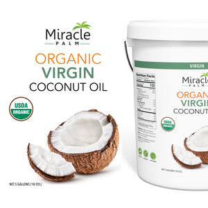 Organic Virgin Coconut Oil (5 Gallons)