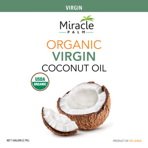 Organic Virgin Coconut Oil (1 Gallon)
